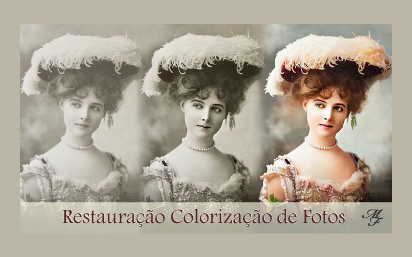 Curso gratuito de Restauração Digital de Fotografias