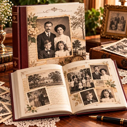 Livro especial e personalizado.