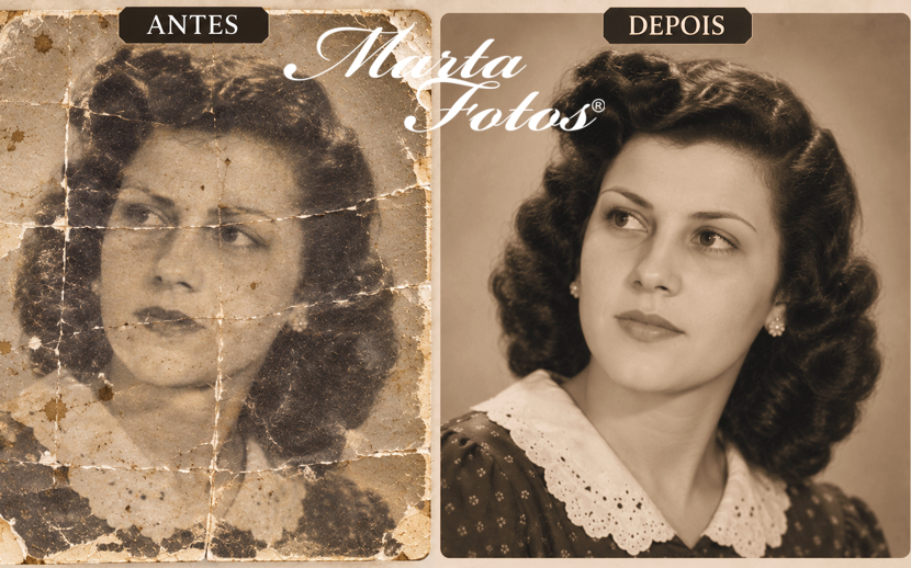 Reparo de Fotos Antigas